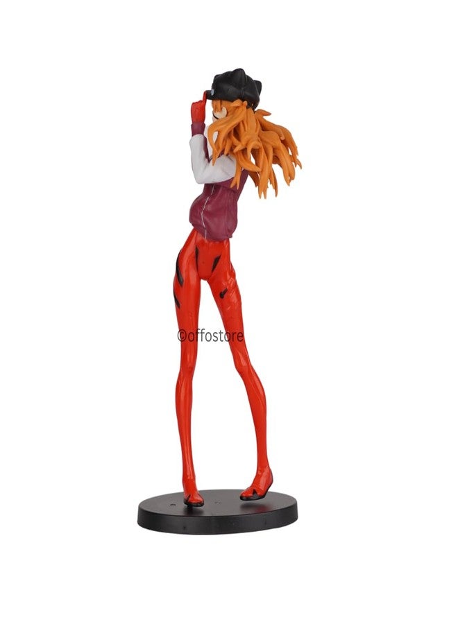 Offo Asuka Langley Soryu Anime Figure - Stylish Neon Genesis Evangelion Collectible for Desk, Shelf & Room Decor | Durable PVC Action Figure for Anime Fans & Collectors - Image 1